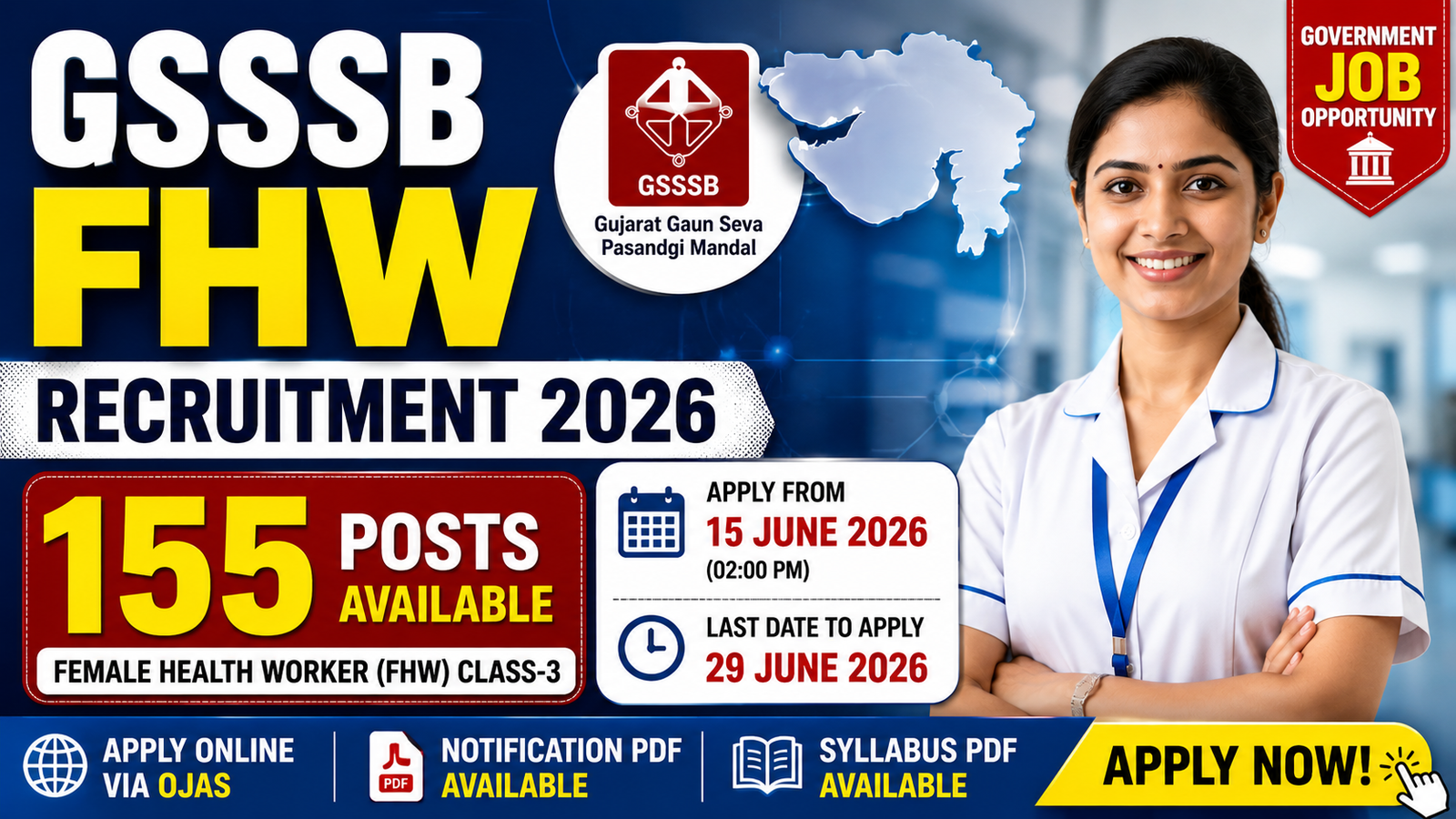 GSSSB FHW Recruitment 2026