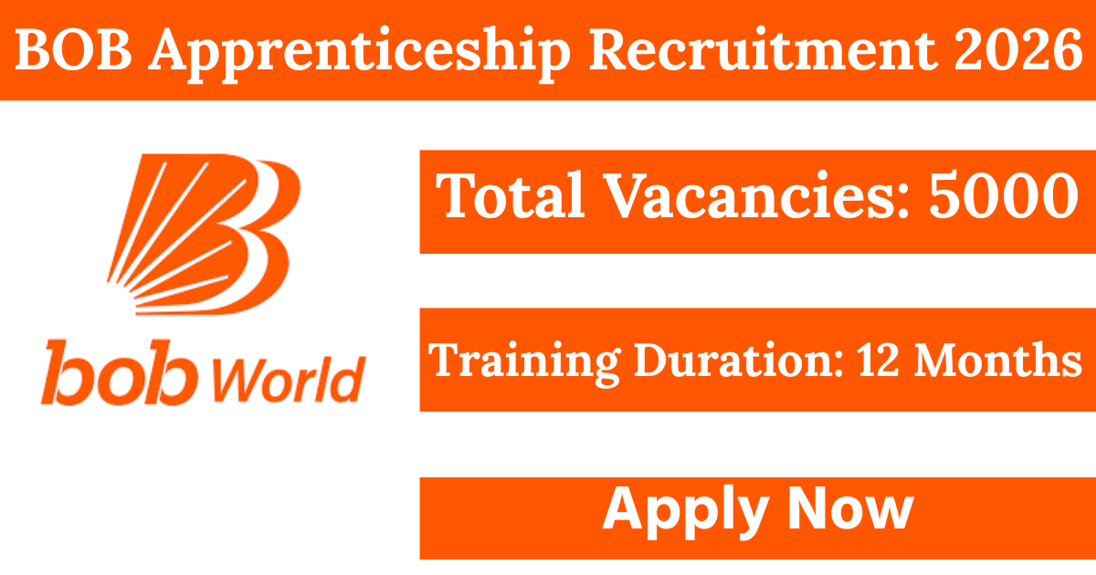 BOB Apprenticeship Recruitment 2026